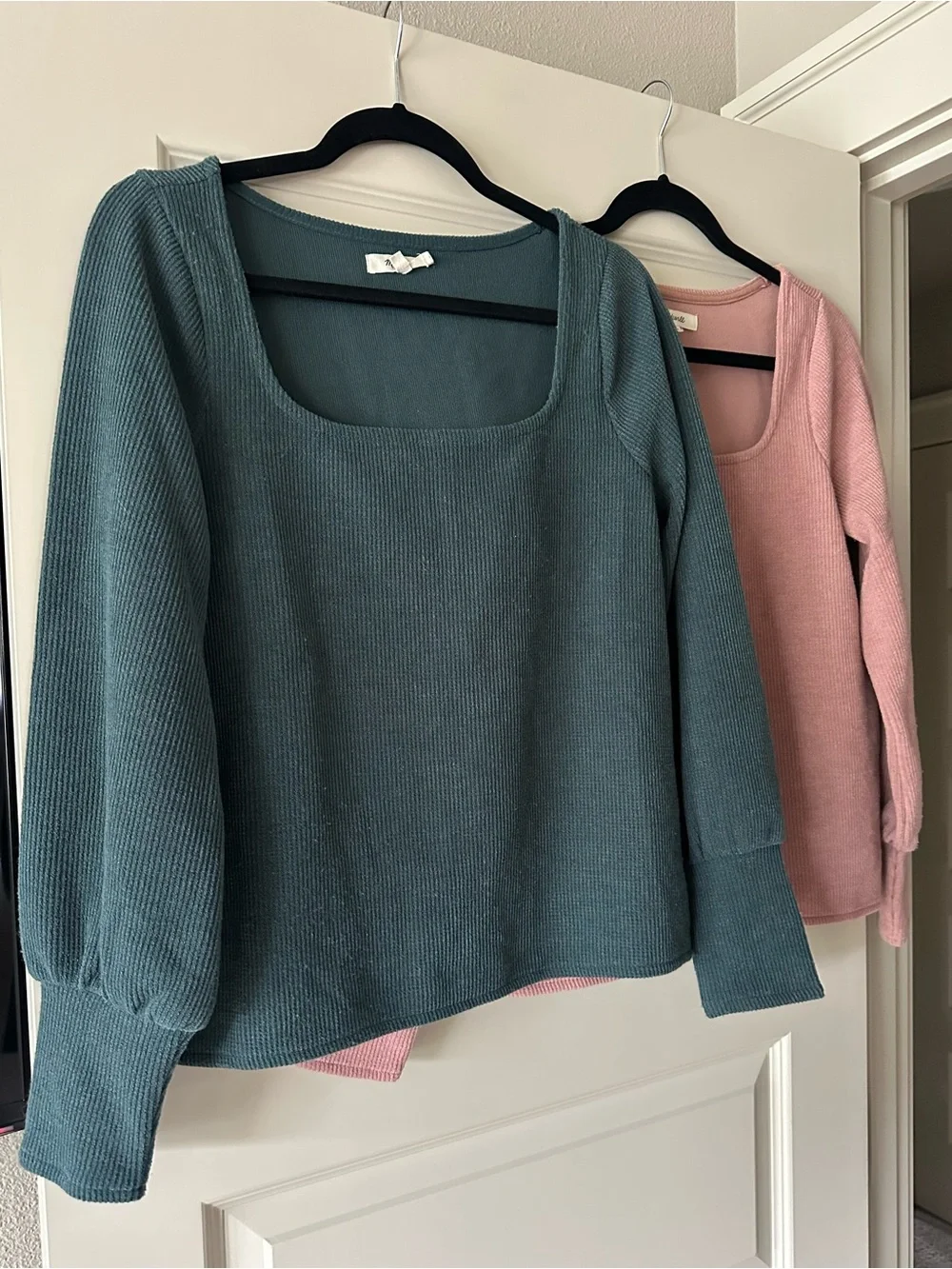 Madewell Square-Neck Knit Sweater Top Bundle
